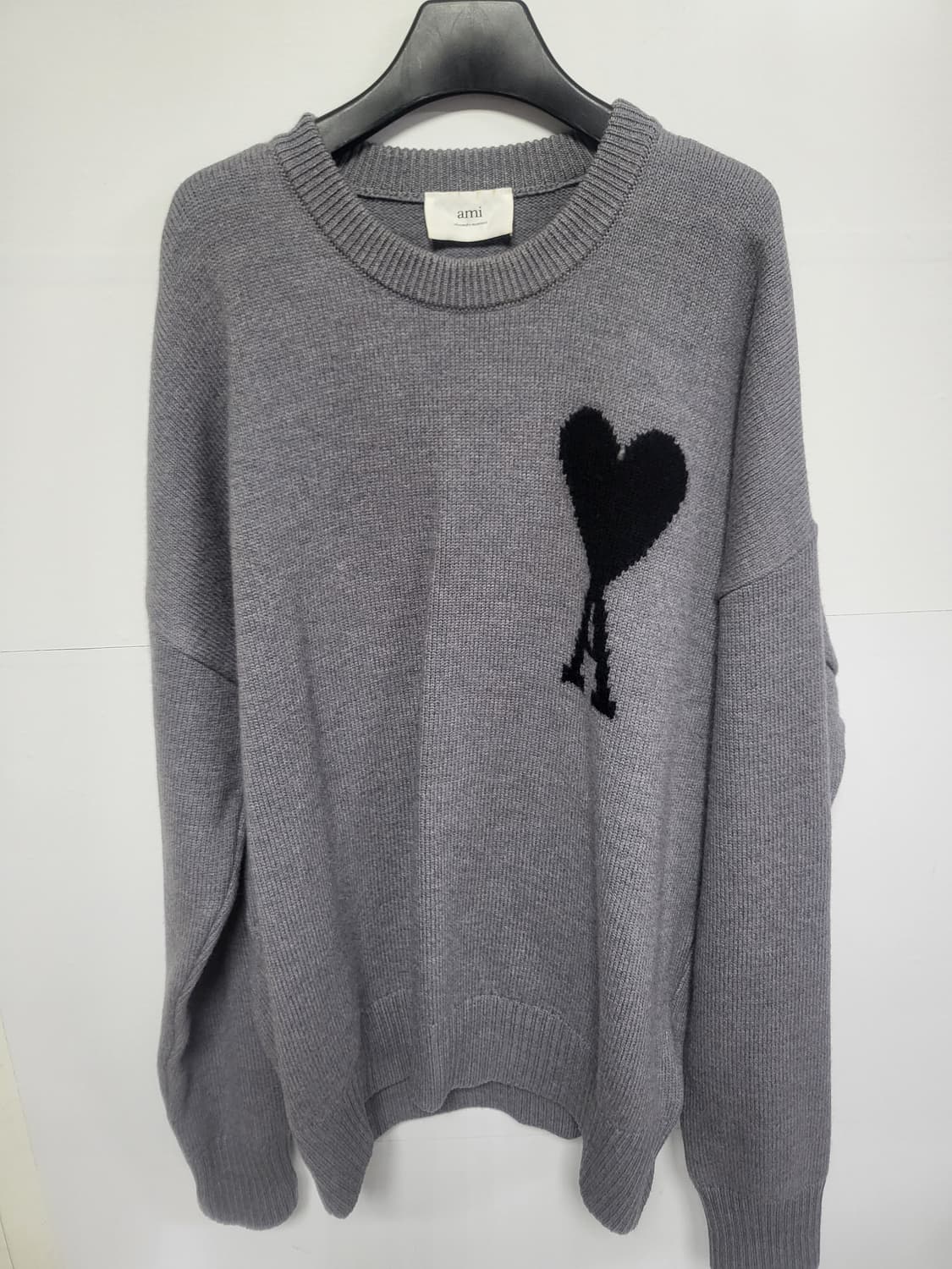 아미 빅하트 로고 니트 매장판정품 남성 105사이즈  상품이미지1