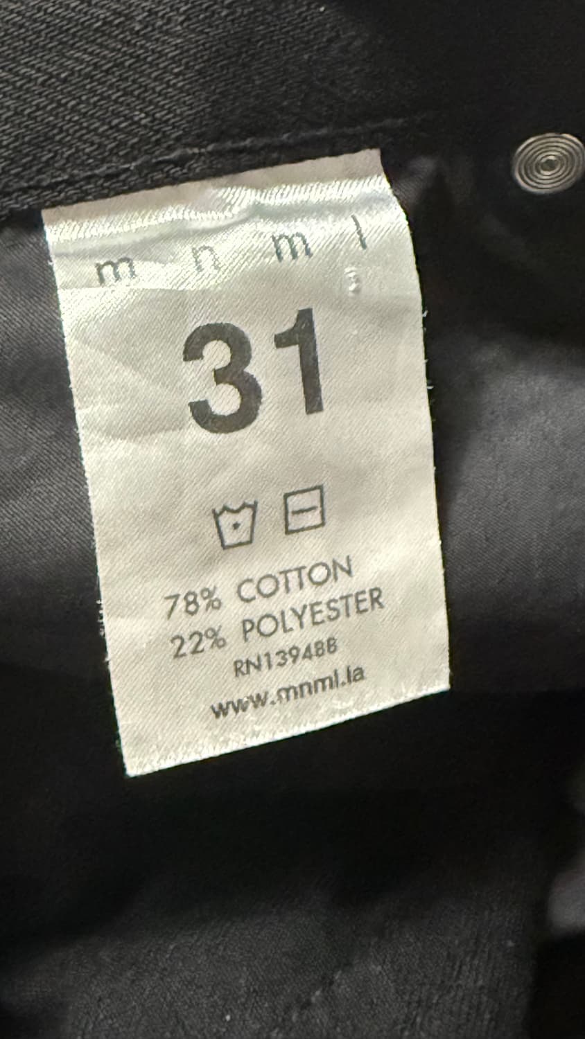 mnml 디스트로이드 스키니진 상품이미지5