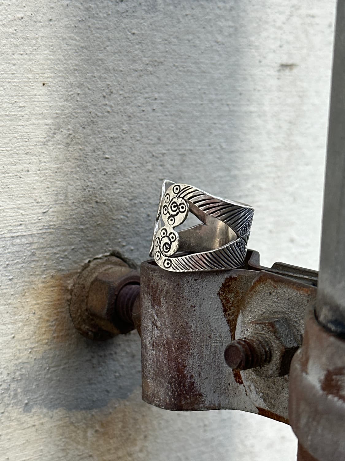 Ethnic Tribal Spiral Engraved Wrap Karen 상품이미지5