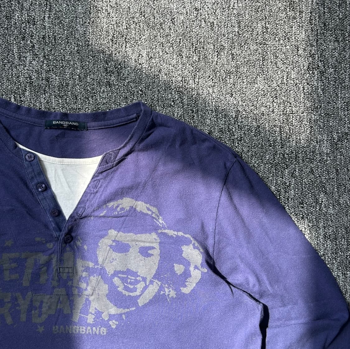 뱅뱅 헨리넥 레이어드 긴팔 슬리브  상품이미지4