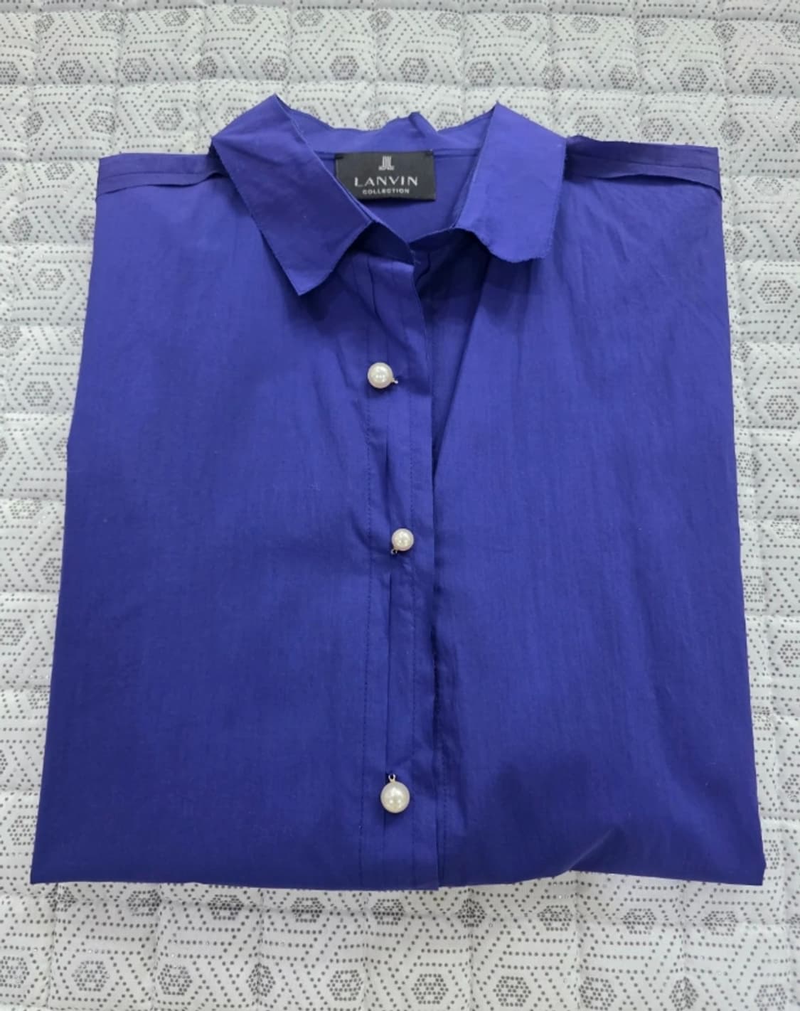 LANVIN 랑방 퍼플 셔츠 ~55반 상품이미지1