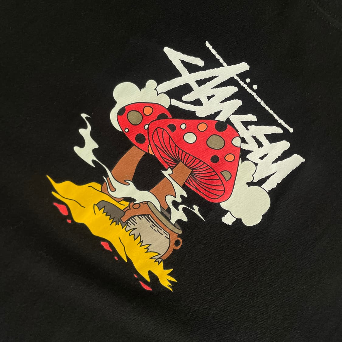 Stussy  스투시 썸띵쿠키 머쉬룸 반팔 티셔츠 상품이미지2