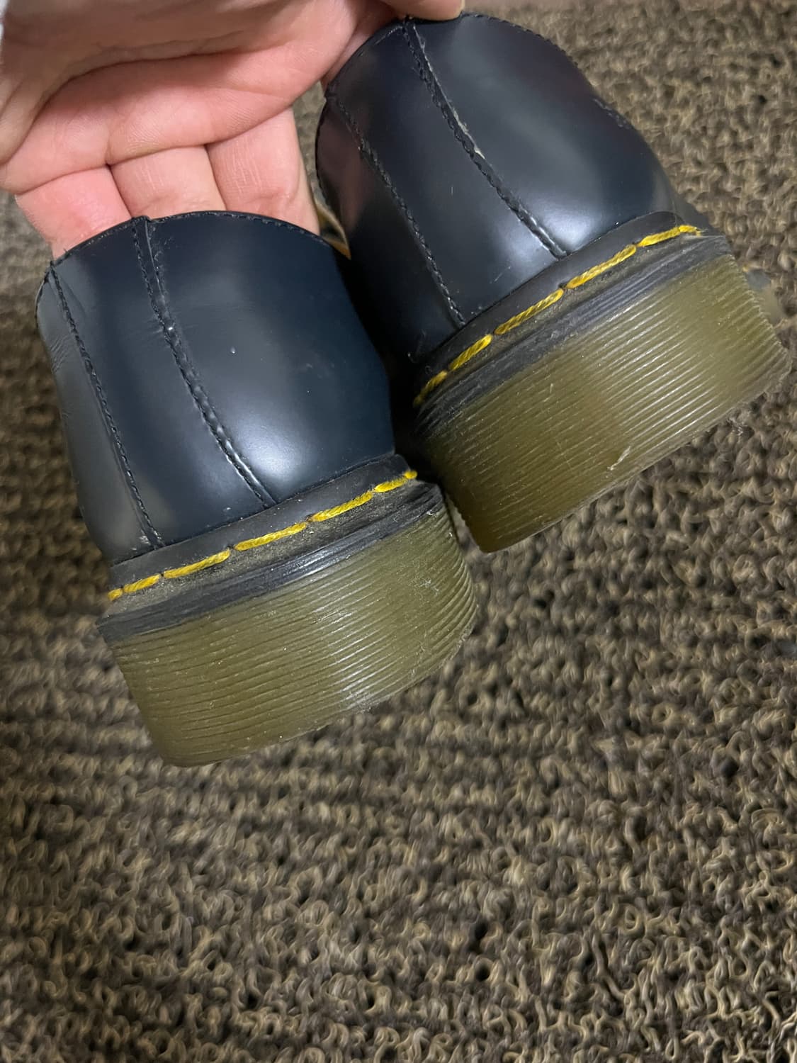 닥터마틴 1461 3홀 네이비 uk4 상품이미지6