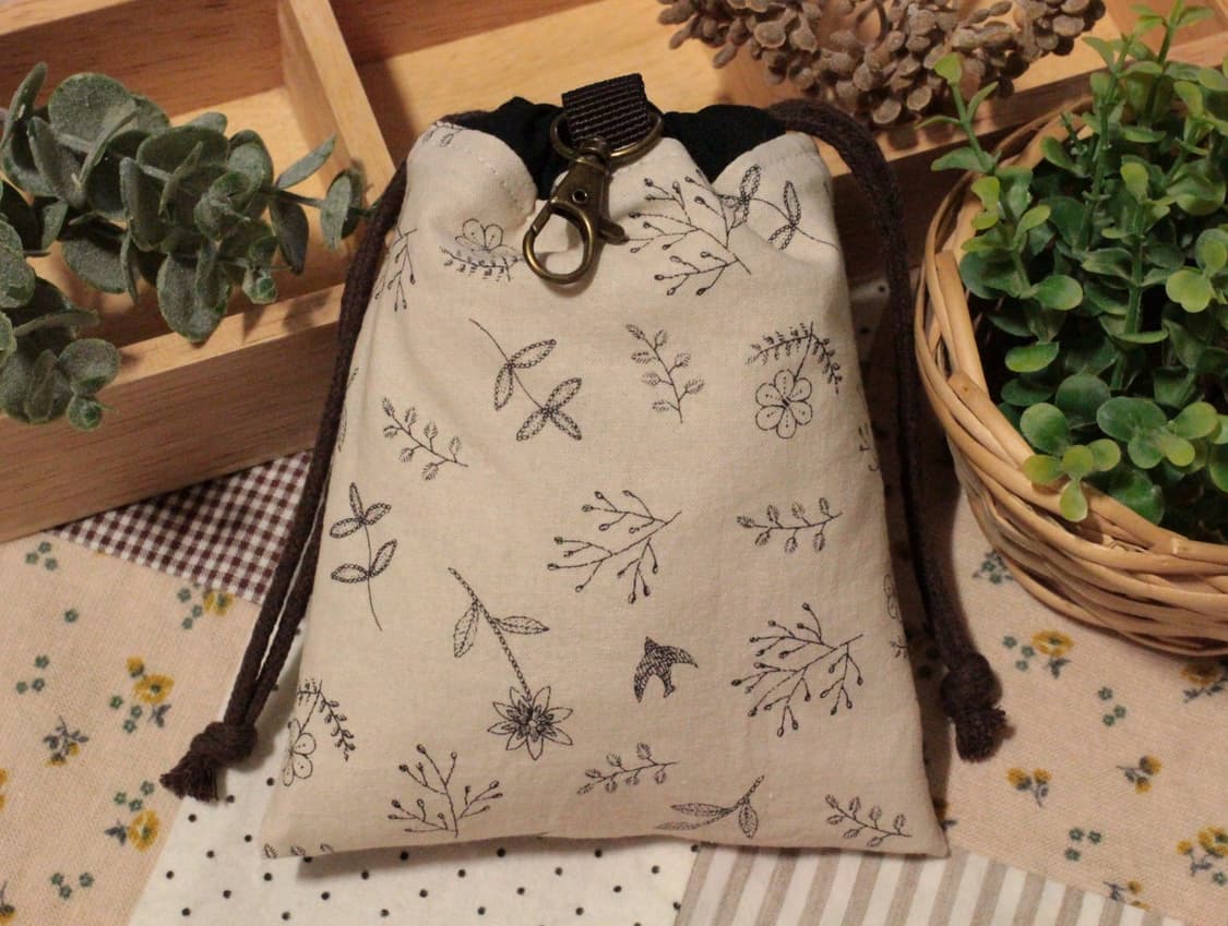 핸드메이드 집게 미니 파우치 상품이미지1