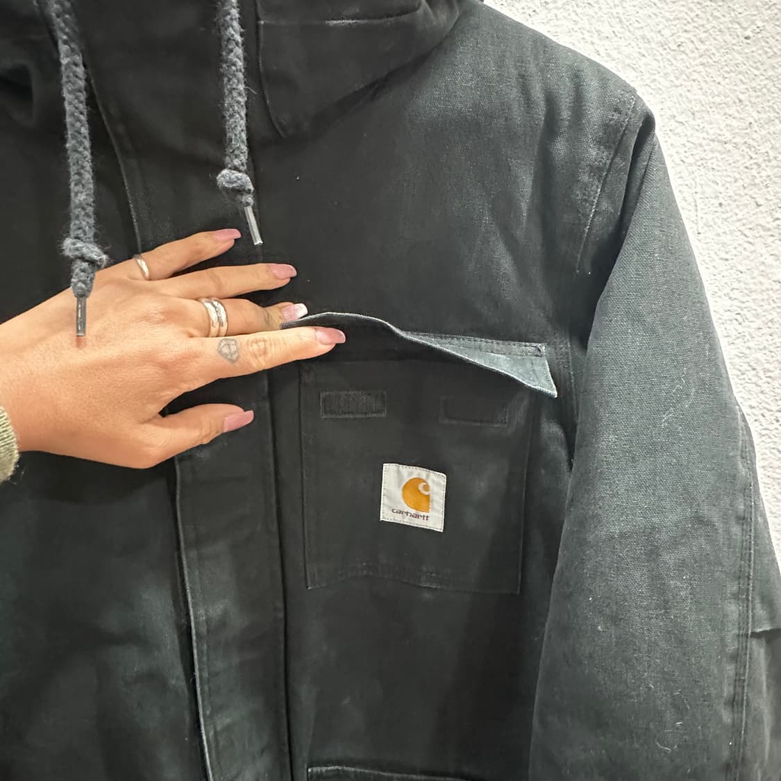 칼하트wip 시베리안 캔버스 파카 자켓M 상품이미지3