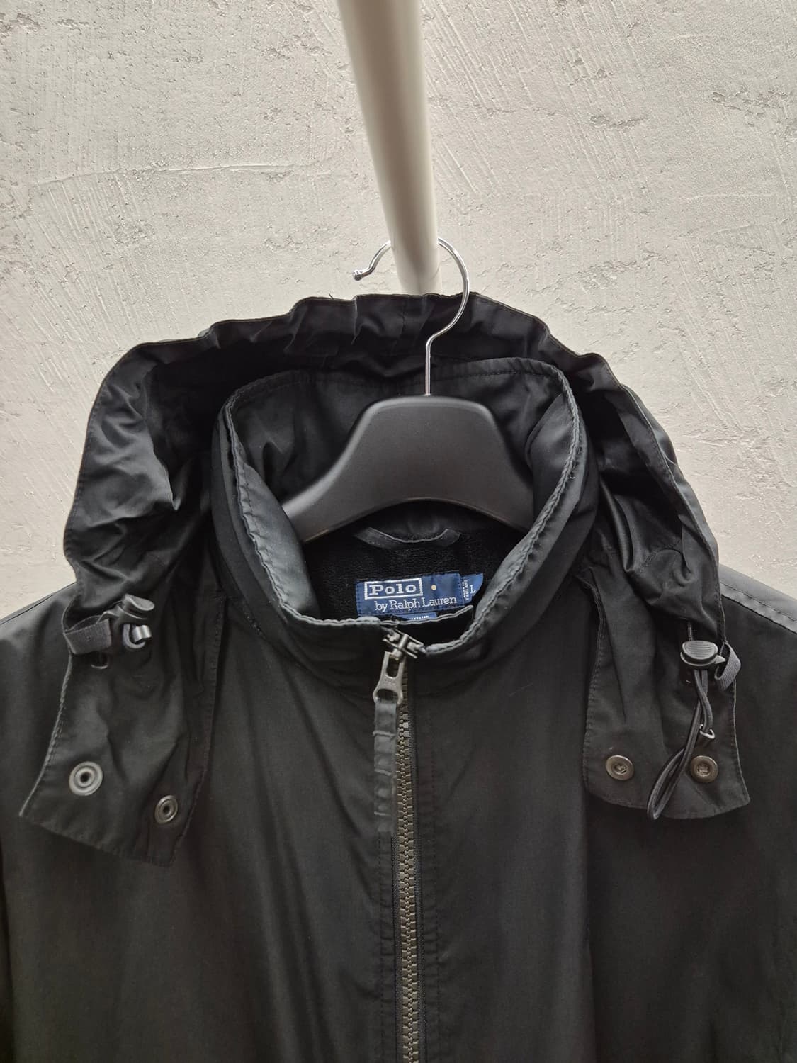 폴로 랄프로렌 폴리 점퍼 블랙 L 상품이미지5