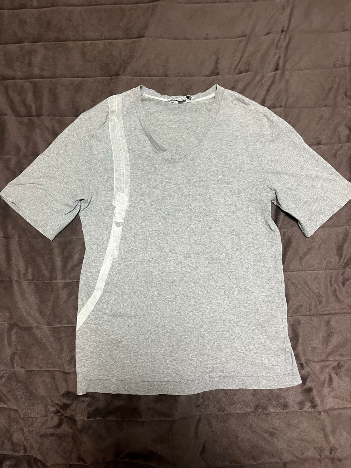 요지 야마모토 Y-3 그레이 티셔츠 상품이미지2