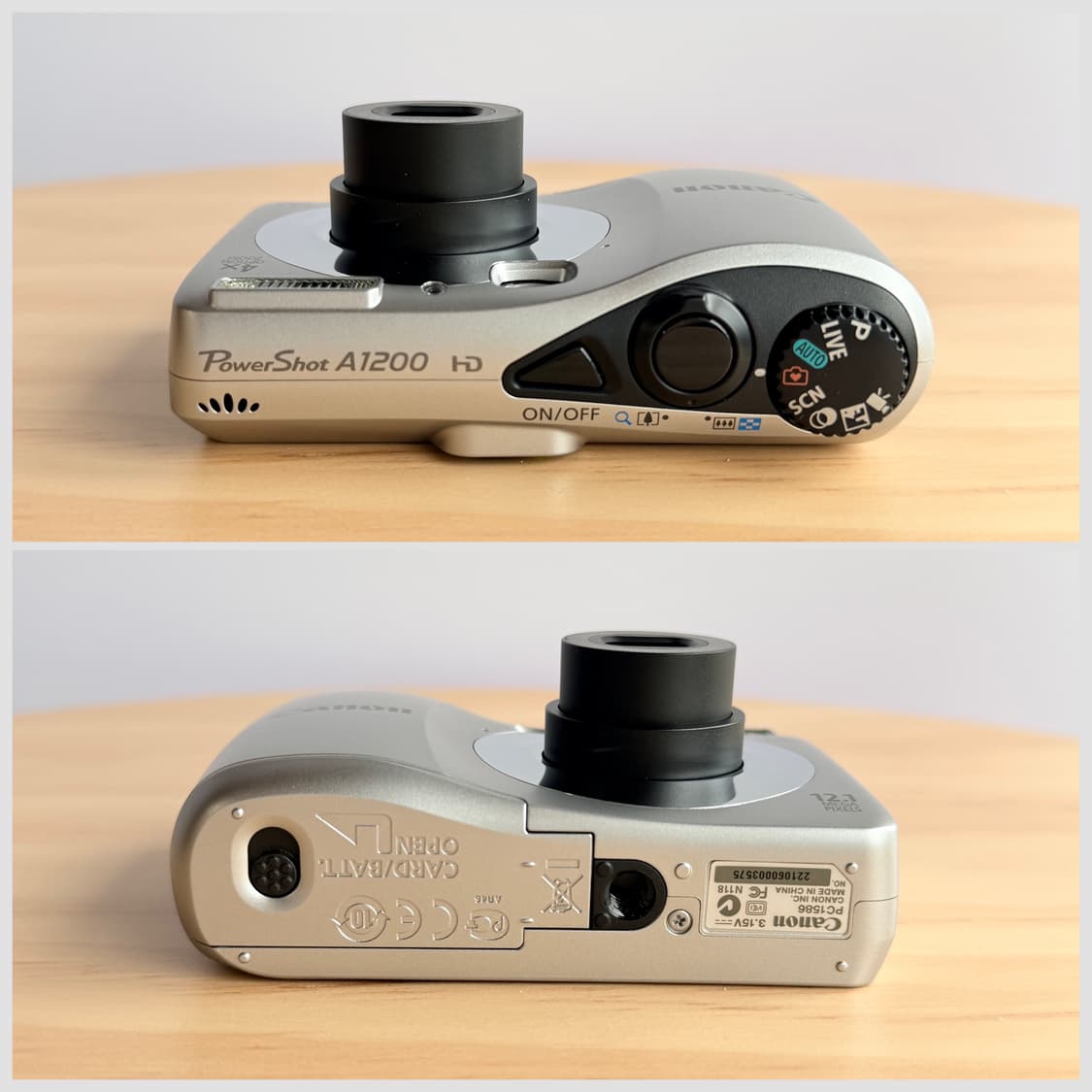 민트급💎 제니 PICK! 캐논 파워샷 A1200 박스풀셋 디카 상품이미지6