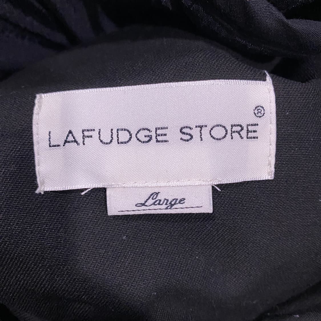 라퍼지스토어 블랙 피쉬테일 숏 야상 자켓 B3907 상품이미지3