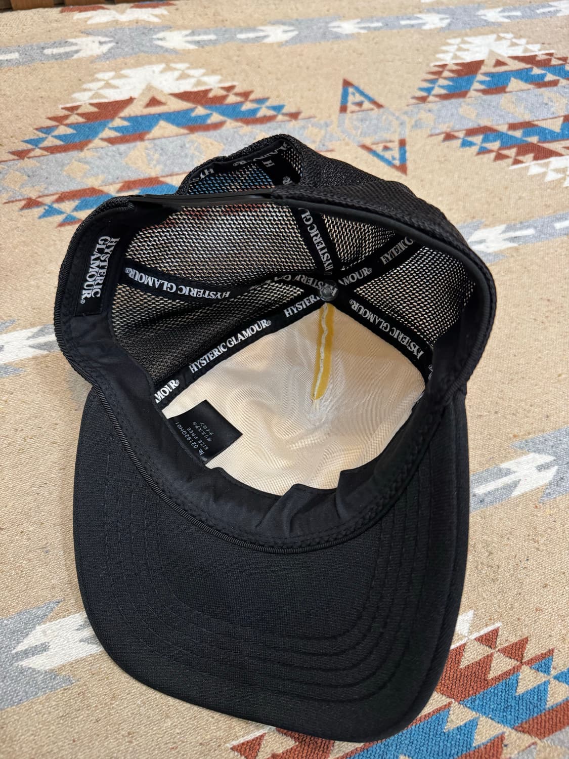 [OS] 히스테릭글래머 히스걸 트러커캡 블랙 상품이미지6
