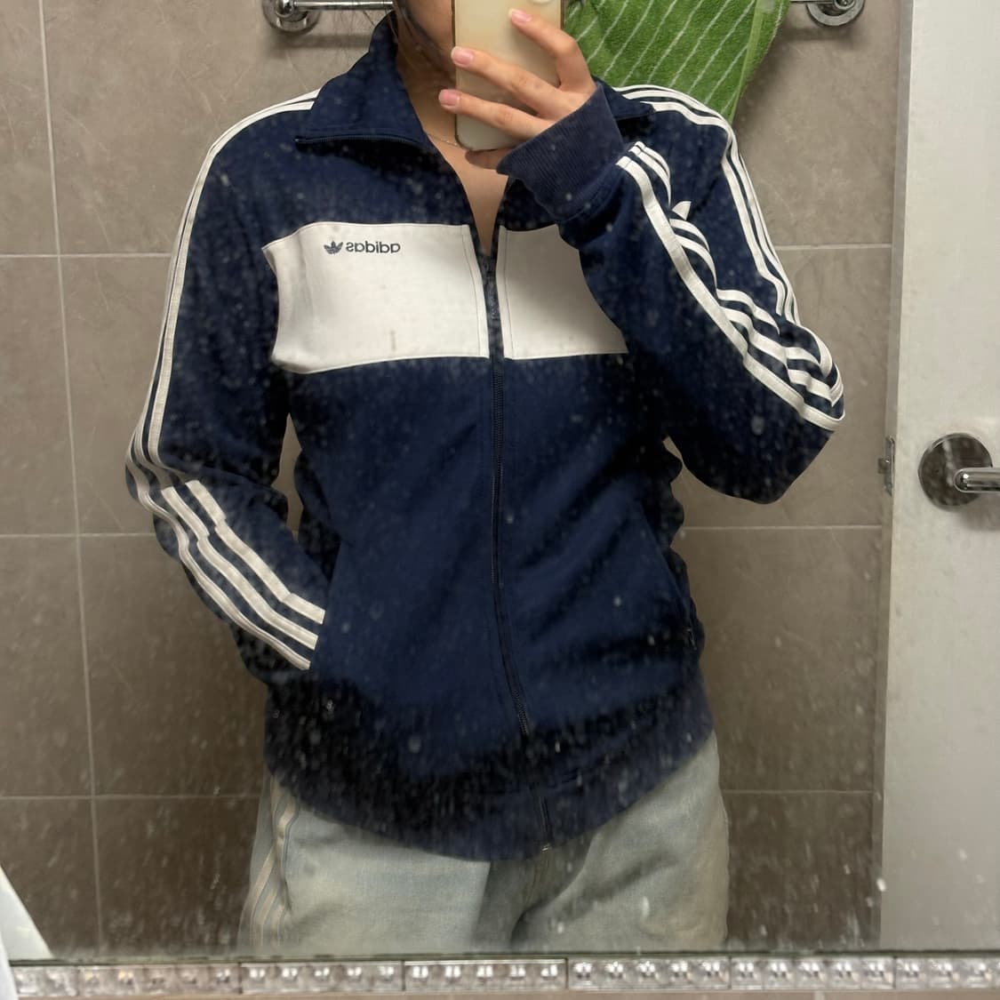 아디다스 네이비 화이트 베켄바우어 져지 95 상품이미지3