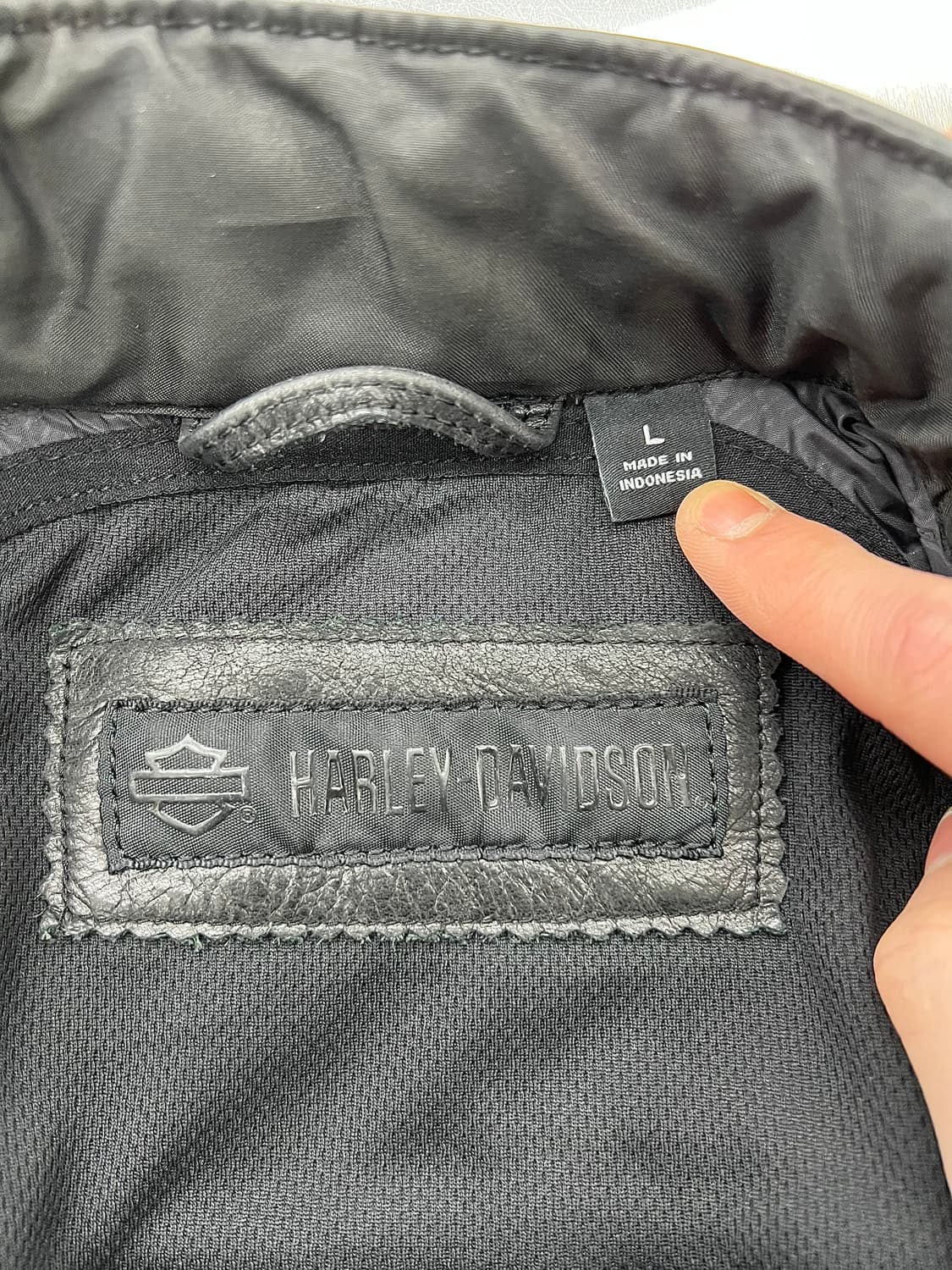 할리데이비슨 V 레이서 버팔로 라이딩 레더 자켓 상품이미지7