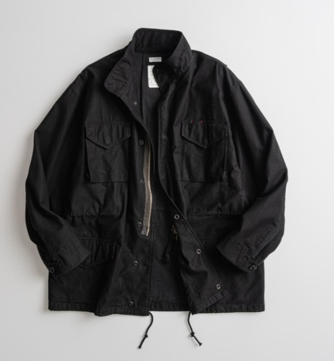 비헤비어 필드 자켓 DYED M-S FIELD JACKET anthrac 상품이미지1