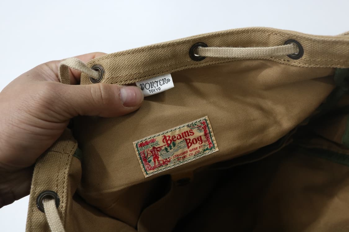 포터 x 빔즈 덕 카모 백팩 럭색 상품이미지7