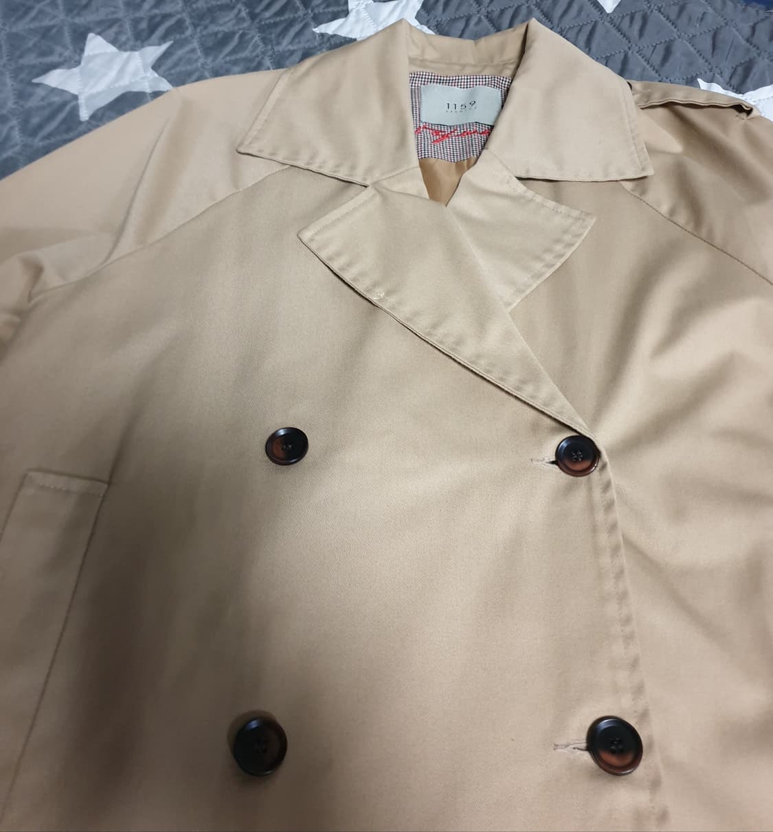 1159스튜디오 링 트렌치코트 베이지 (S) 상품이미지5