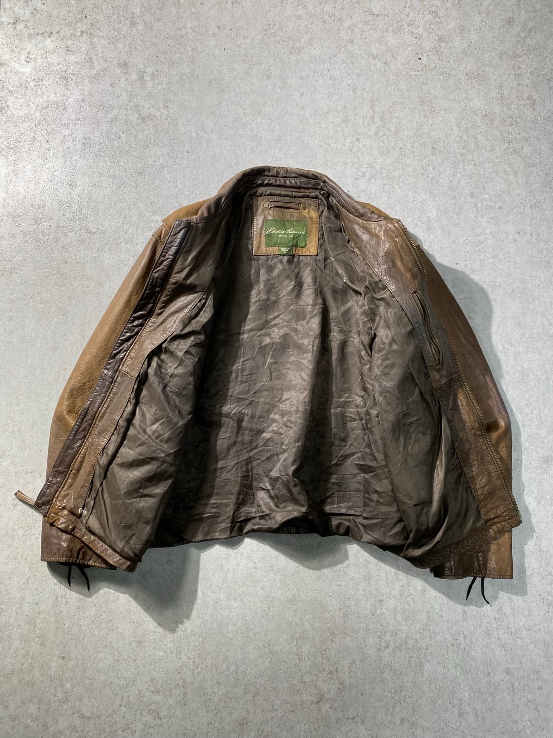 [XL] Eddie Bauer 에디바우어 버팔로 레더 자켓 상품이미지5