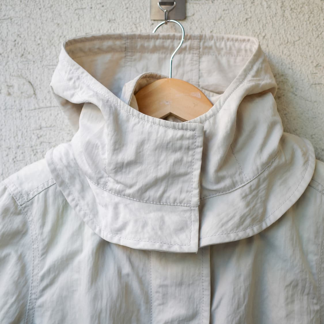 2000's Prada Rabbit Fur Nylon Jacket 상품이미지3