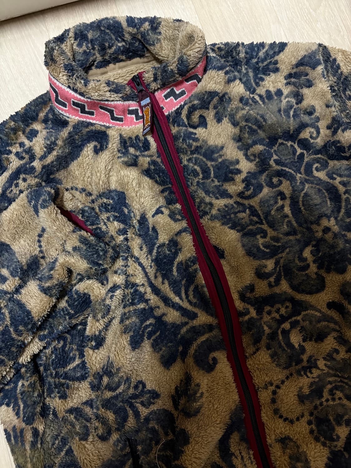 [KAPITAL] 캐피탈 다마스크 마리아 플리스 집업 [5] 상품이미지2