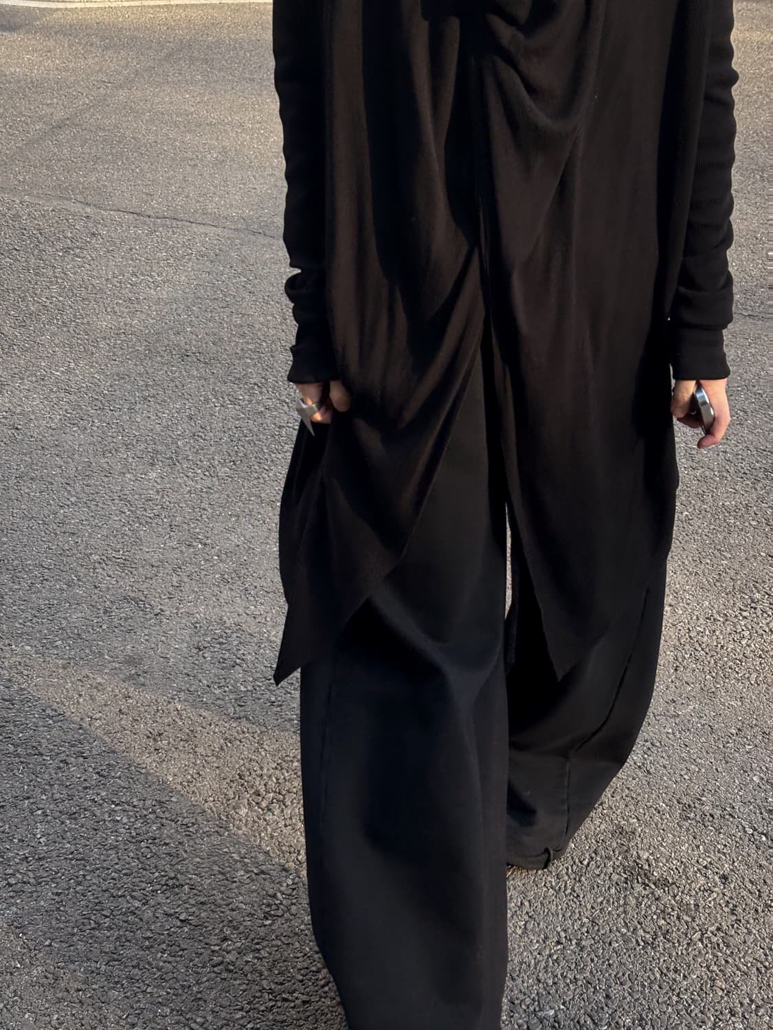 Julius-22FW 컷소 니트 상품이미지6