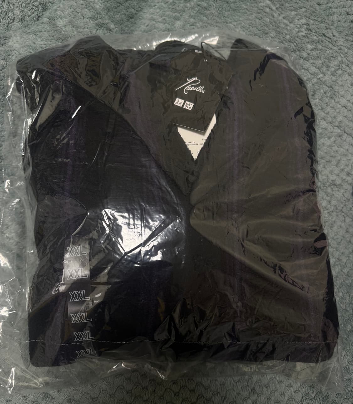 [XXL]유니클로 니들스 후리스 가디건 블랙 상품이미지2