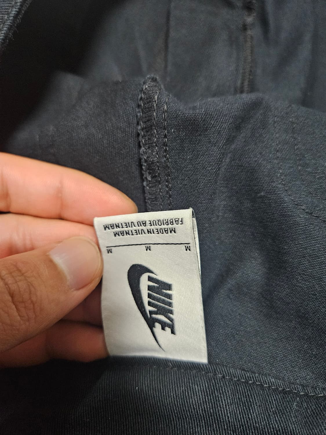 나이키 x 오프화이트 NRG 팬츠 블랙 M사이즈 상품이미지5