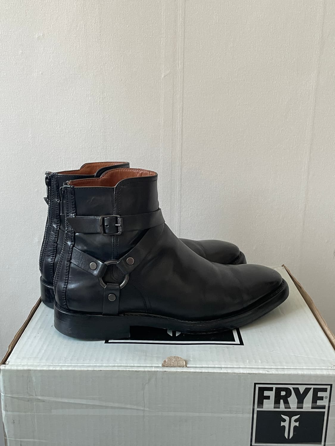 Frye US 9 / 270 웨스턴 크로스 스트랩 부츠 상품이미지2