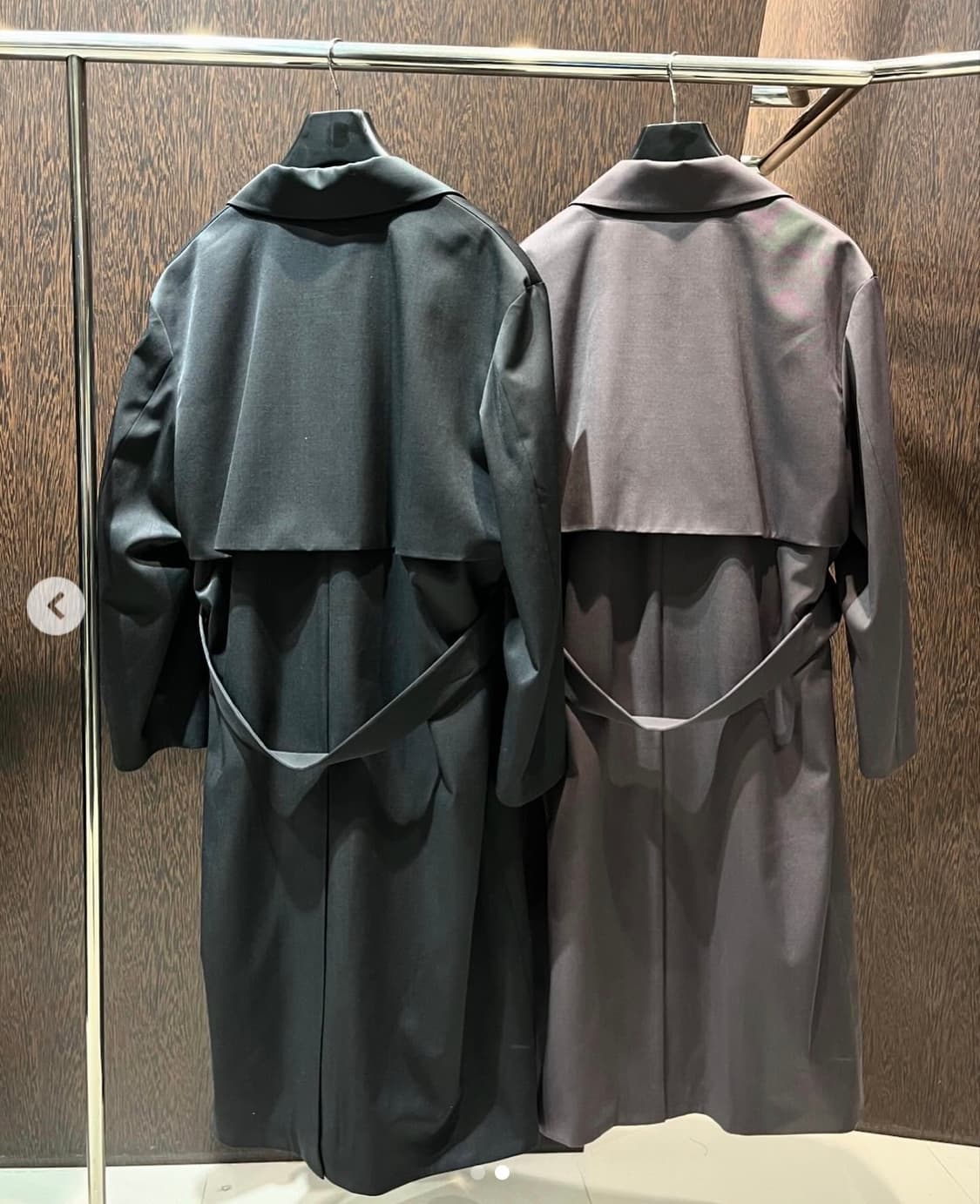 시스템옴므 미니멀 트렌치 코트 브라운 상품이미지2