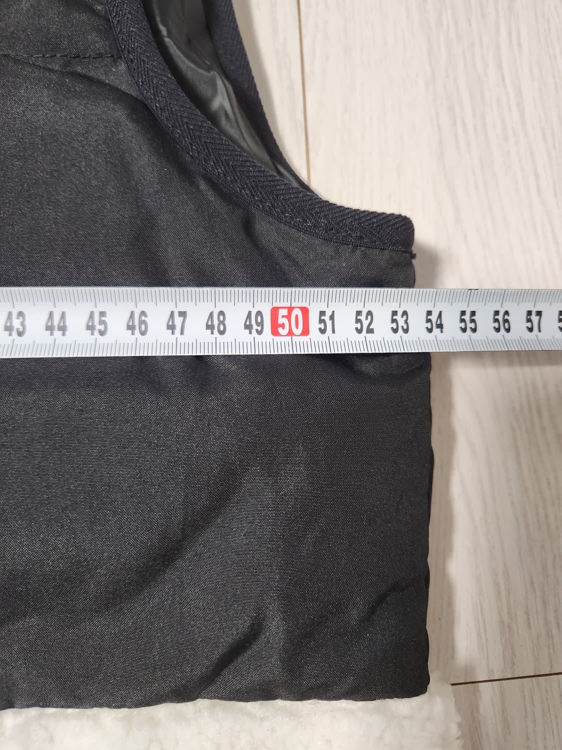 새상품급)닥스 골프 남성 블랙 구스다운 플리스 베스트 사이즈100(L)
 상품이미지9