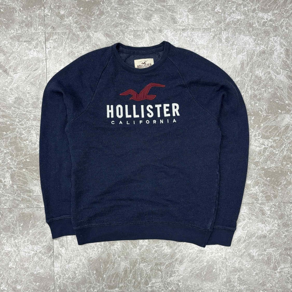 홀리스터 y2k 올드스쿨 네이비 스웨트셔츠 맨투맨(L) 상품이미지2