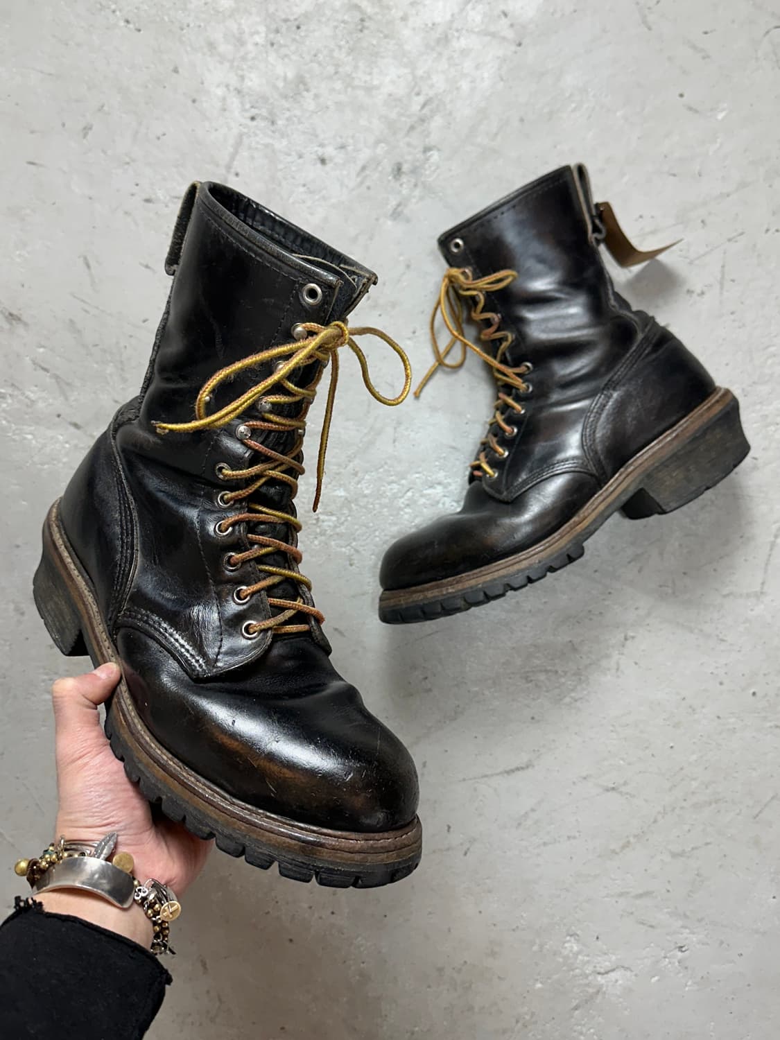 90's OG USA 레드윙 로거 부츠 오스틴 버틀러 상품이미지4