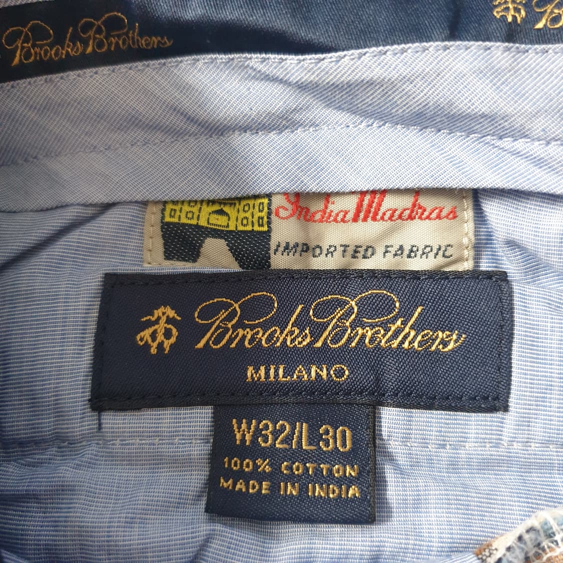 [무료배송] Brooks Brothers 체크 패턴 바지 상품이미지2