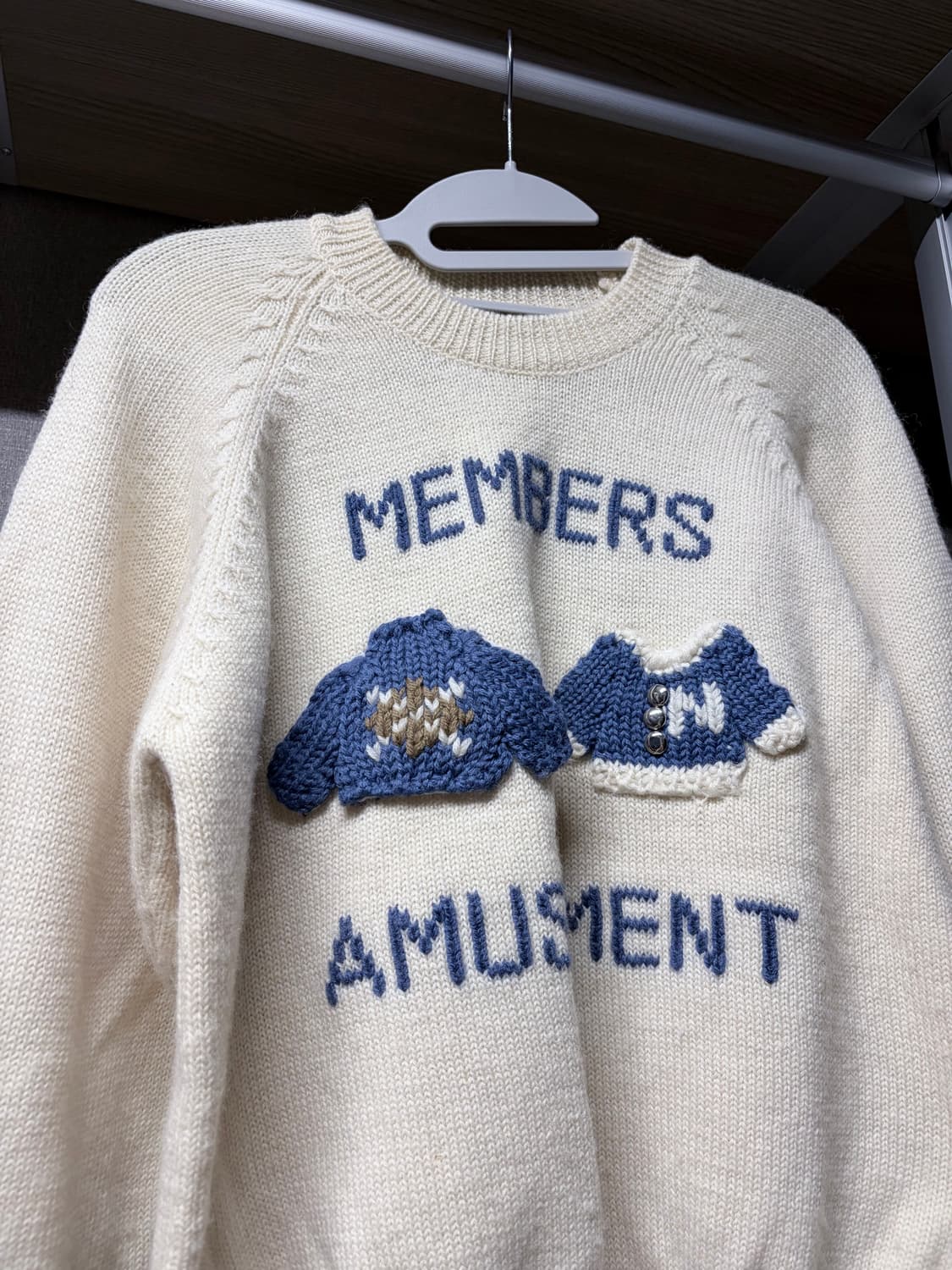 일본 빈티지 미니 니트 스웨터 상품이미지2