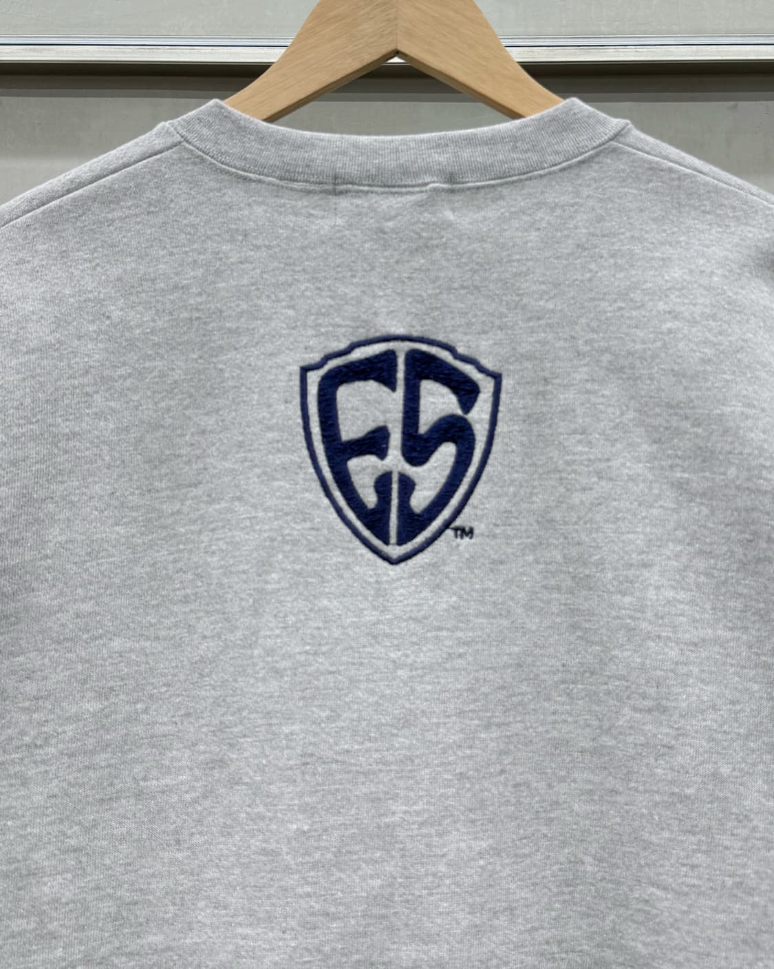 WEST WEAR 90s ES 크루넥 스웻셔츠 그레이 상품이미지5