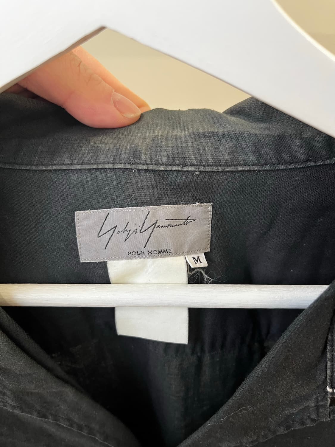 요지야마모토 뿌르옴므 92ss 오버사이즈 셔츠 상품이미지3