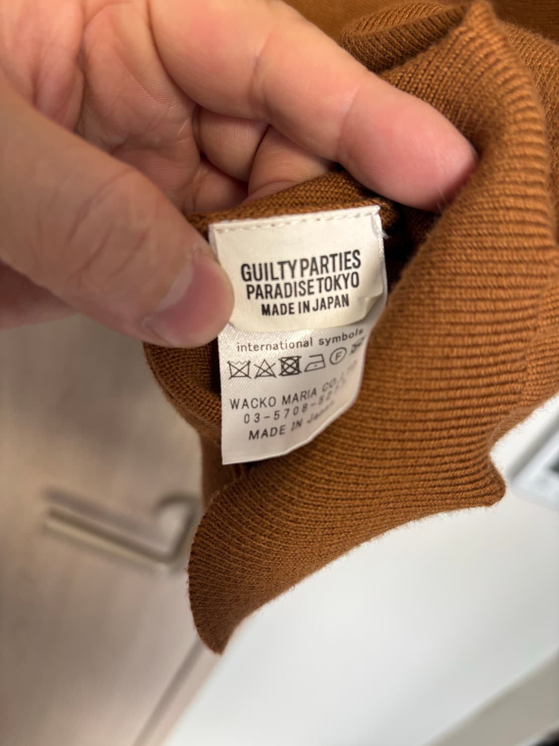 와코마리아 24ss 니트폴로 상품이미지4