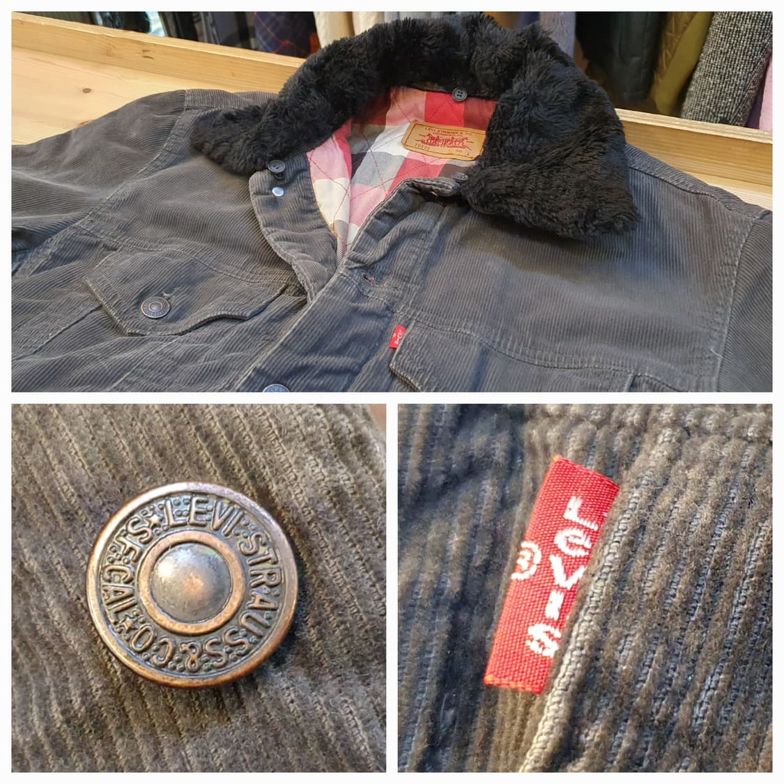 100.리바이스 골덴 쉐르파점퍼 상품이미지4