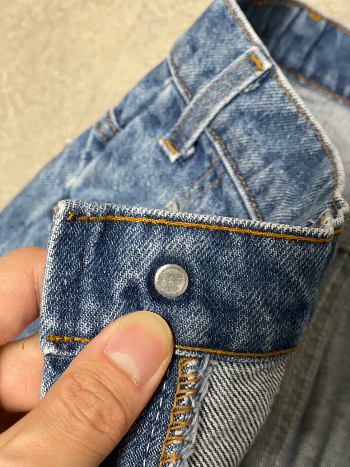 80s USA 리바이스 20517 오렌지탭 34x31 상품이미지6