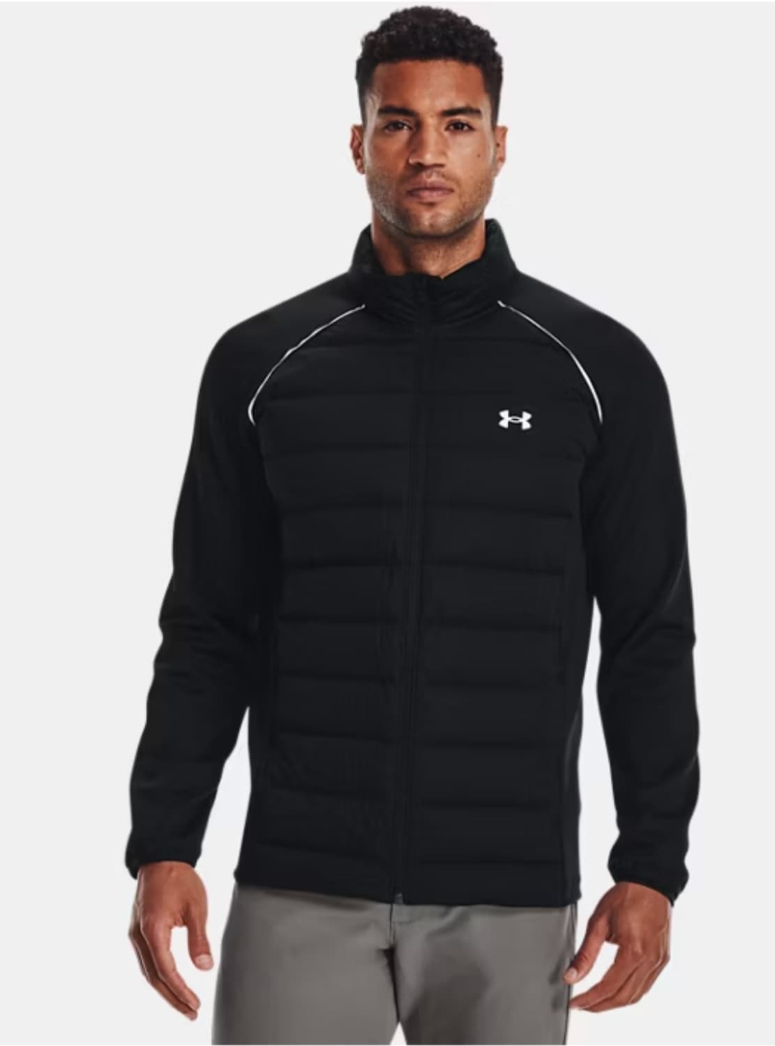 [xxxl/23년] 언더아머 골프 경량패딩 블랙 상품이미지1