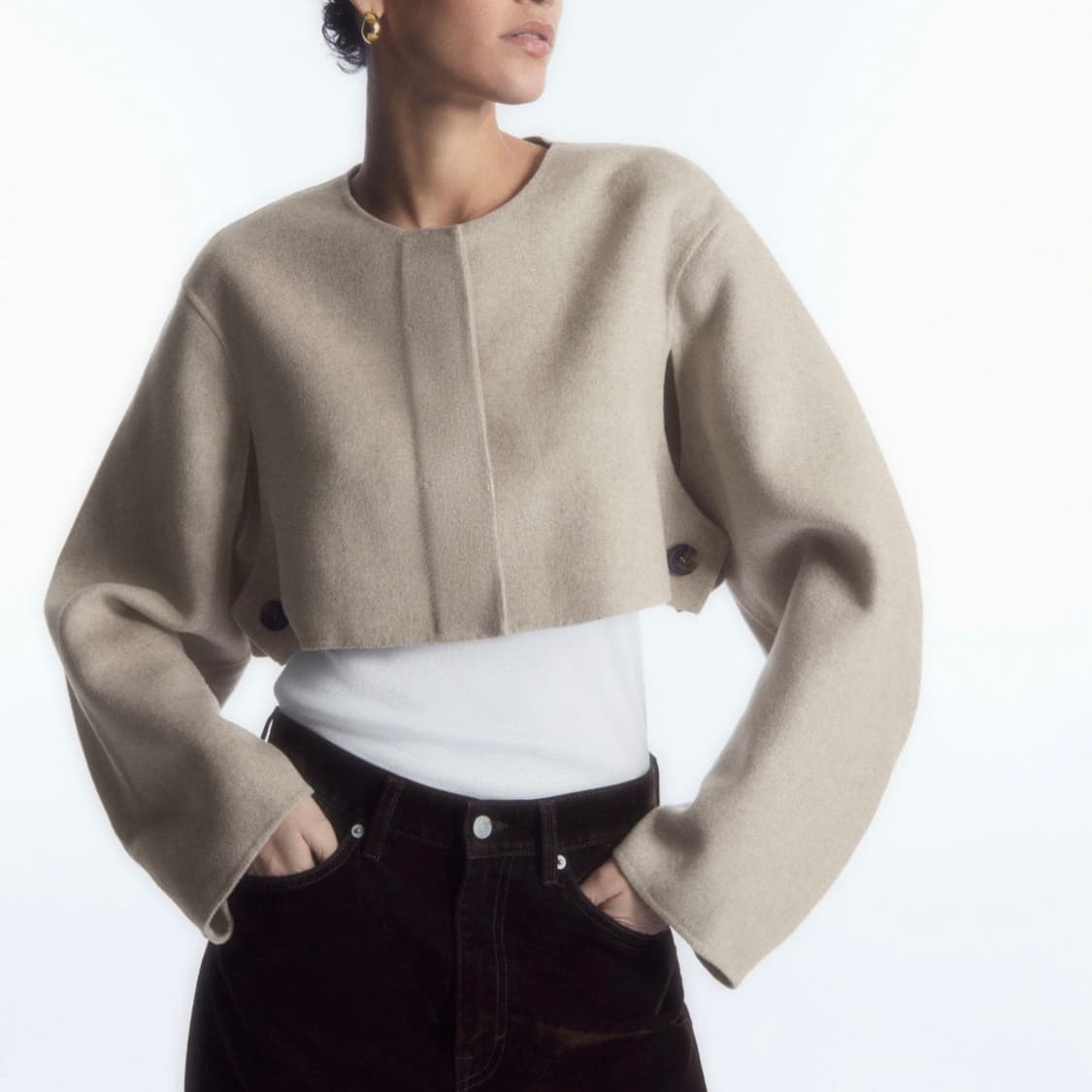 Cos 크롭 자켓 상품이미지1