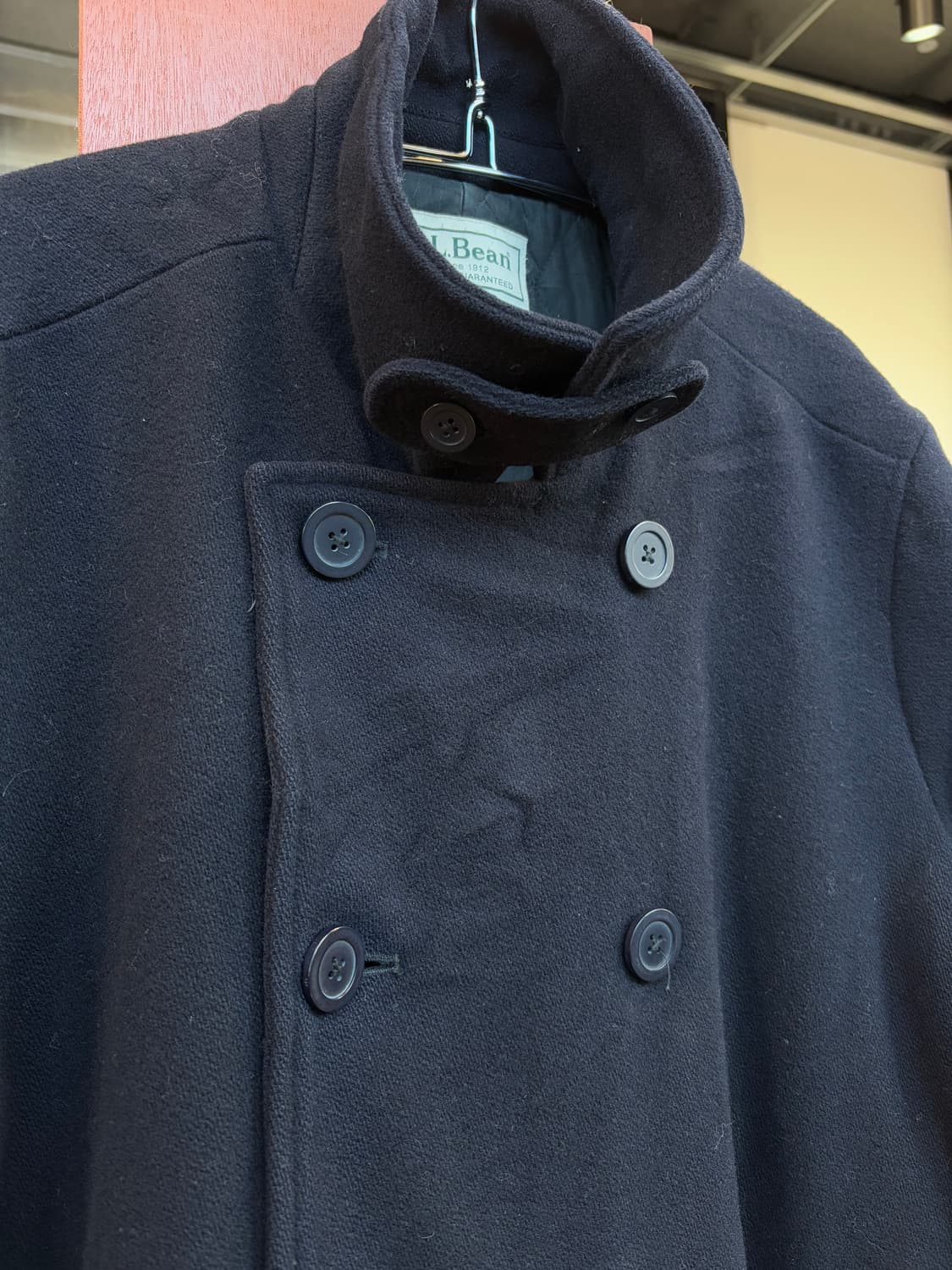 00s L.L.Bean 신슐레이트 울 클래식 피코트 상품이미지4