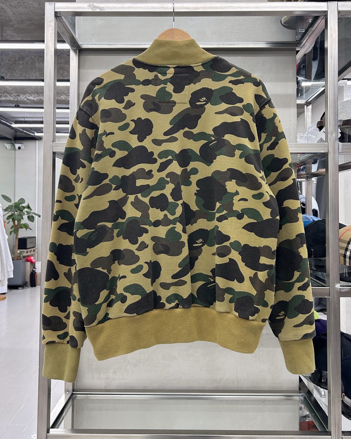베이프 BAPE OG 00s 퍼스트 카모 스웻 스타디움 자켓 상품이미지4
