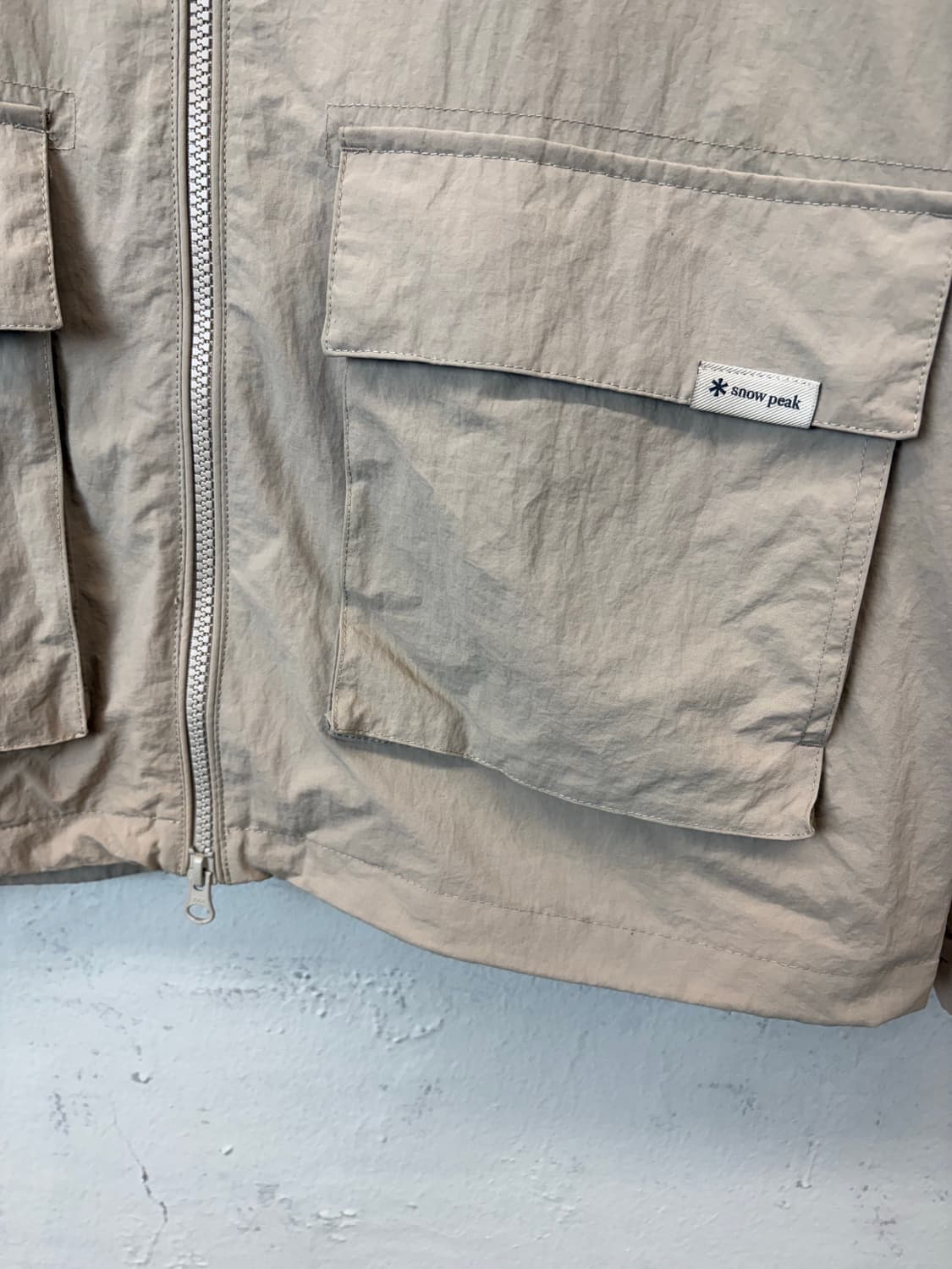 스노우피크 캠플 유틸리티 우븐 자켓 상품이미지5