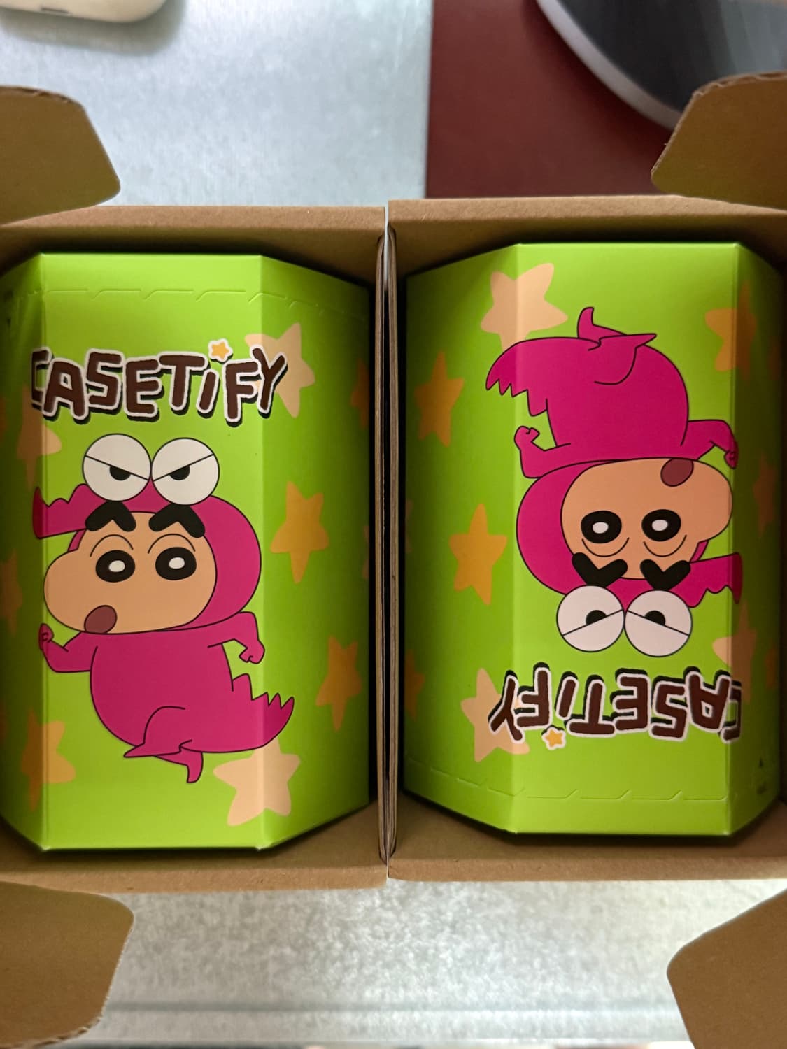 케이스티파이 x 짱구  초코비  이어버드 케이스 상품이미지1