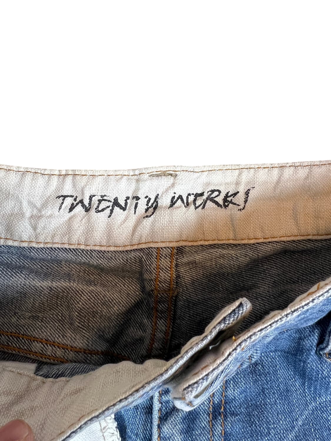 Twenty Works 패치워크 데님 L 상품이미지3