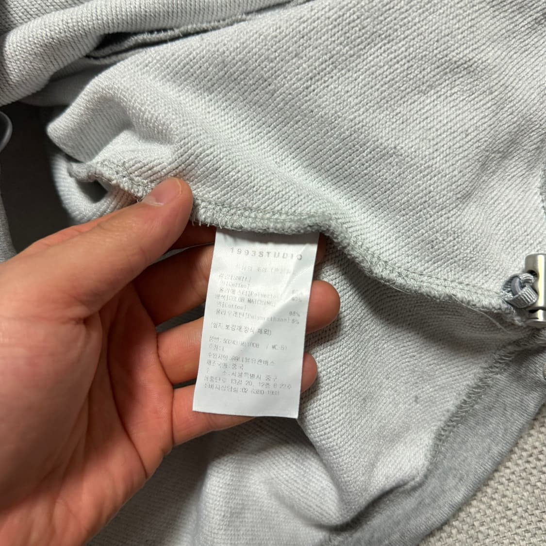 LG 트윈스 x 1993 스튜디오 하프집업 맨투맨 상품이미지5