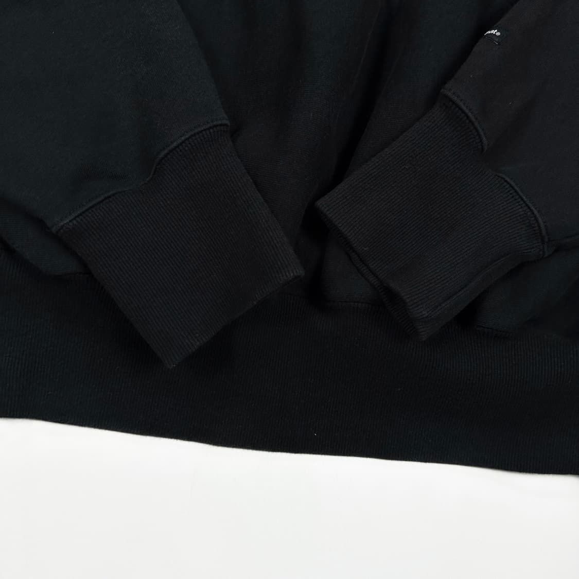 디스이즈네버댓 (디네댓) 오버핏 블랙 맨투맨 (실측 XL) 상품이미지4