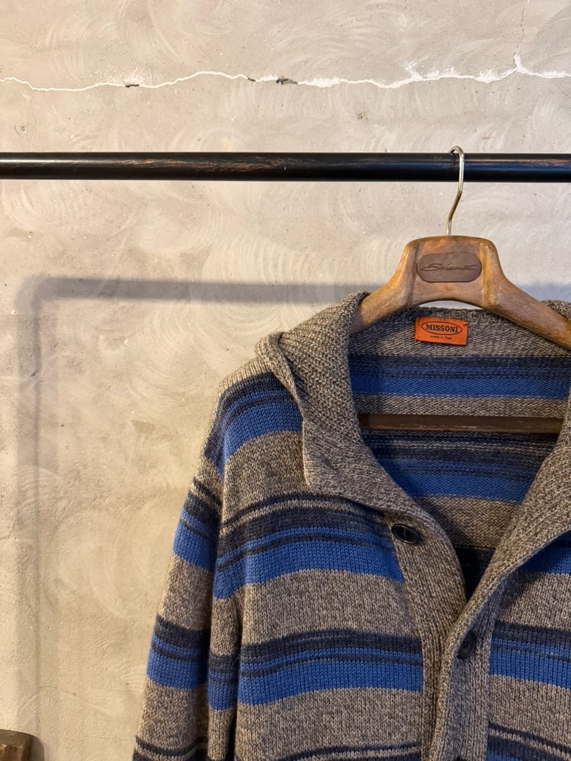 미쏘니 스트라이프 가디건 105 상품이미지2