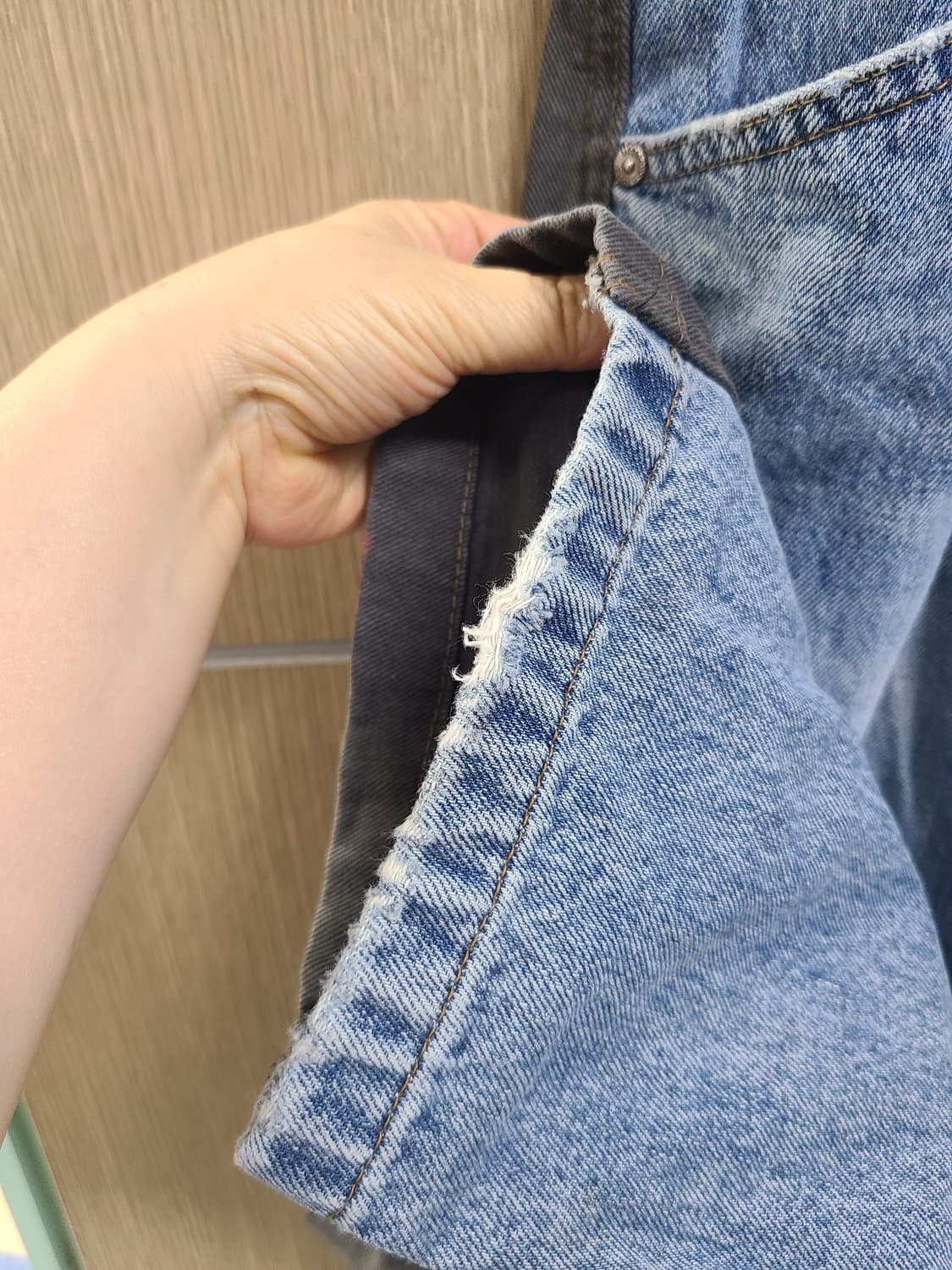 럭키슈에뜨 데님 바지  상품이미지4