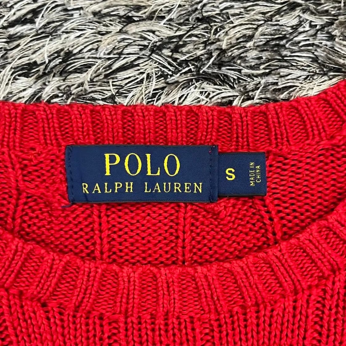 폴로랄프로렌 케이블 니트 (S) 상품이미지3