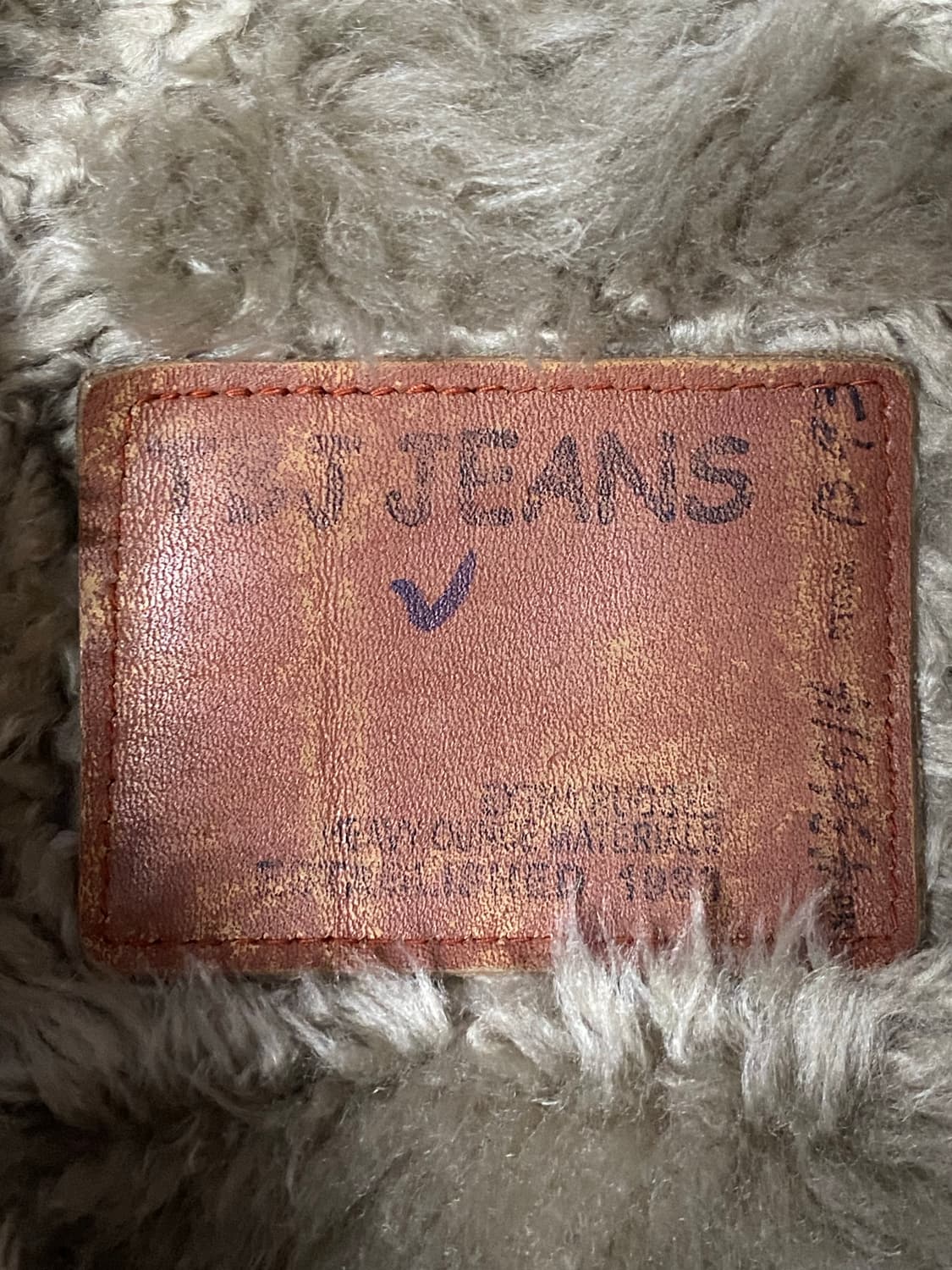 Vintage TBJ Jeans 빈티지 쉐르파 데님 자켓 95 M 상품이미지4